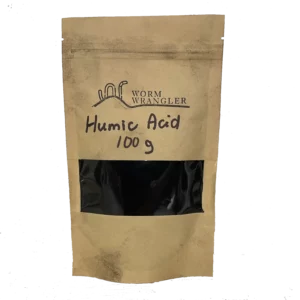 humic acid in a paper bag