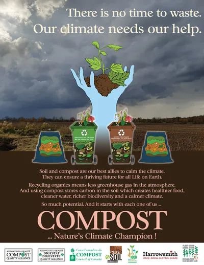 Compost Council of Canada International Compost Awareness Week Poster